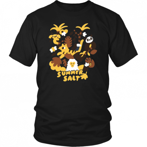 Summer salt merch monkey Funny T-Shirt