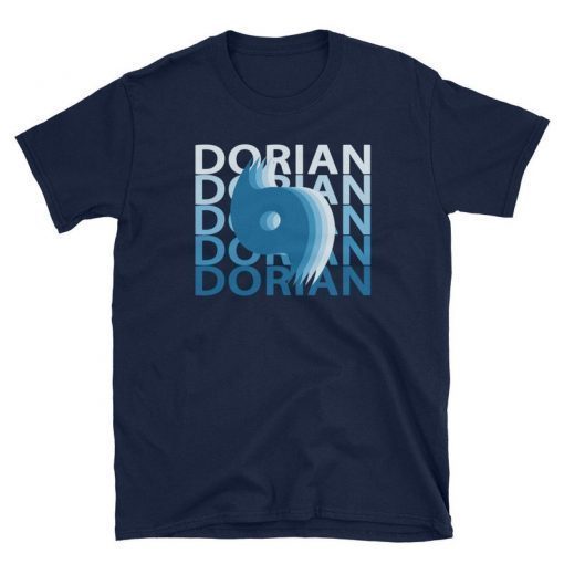 Florida 2019 Blue Repeat Hurricane Dorian Short Sleeve Unisex T-Shirt