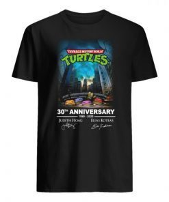 Teenage mutant ninja turtles 30th anniversary 1990-2020 signatures T-Shirt