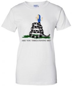 Gadsden Flag Beavis Are you Threatening Me 2019 T-Shirt