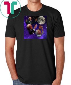 Three bernie sanders moon shirt
