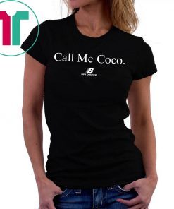 Call Me Coco Shirt Coco Gauff official T-Shirt