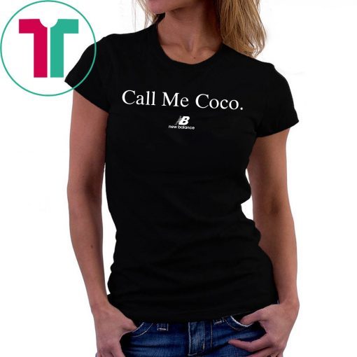 Call Me Coco Shirt Coco Gauff official T-Shirt