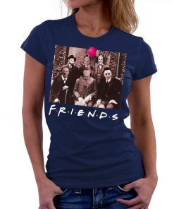 Friends Spooky Clown Jason Squad Halloween Horror Classic T-Shirt