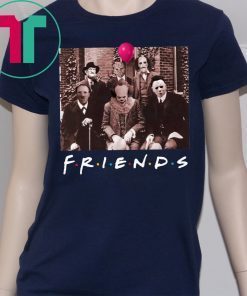 Friends IT Spooky Clown Jason Squad Horror Shirt