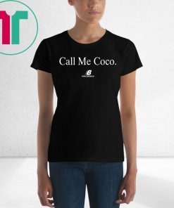 Call Me Coco Shirt Coco Gauff official T-Shirt