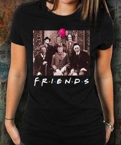 Friends IT Spooky Clown Jason Squad Horror Gift T-Shirt