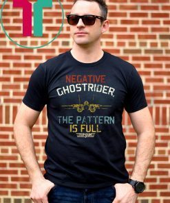 Vintage negative ghostrider the pattern is full Classic T-Shirt