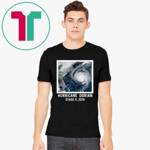 Florida Hurricane Dorian Stage 4 Natural Disaster Ocean T-Shirts