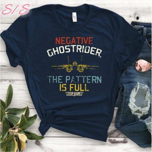 Vintage negative ghostrider the pattern is full Unisex 2019 T-Shirt