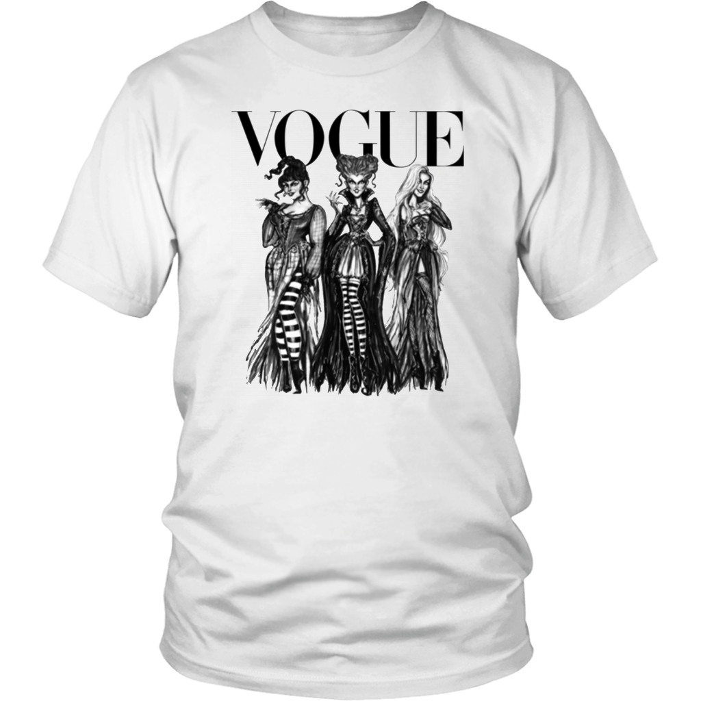 Vogue Disney Villains Men Women TShirt ShirtElephant Office