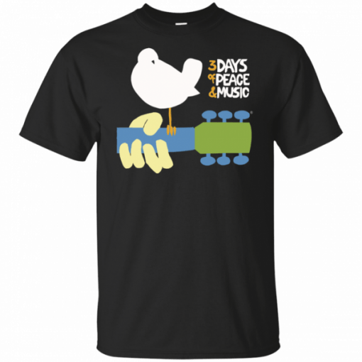 Woodstock 3 Days of Peace & Music Not Fade Away Woodstock T-Shirt