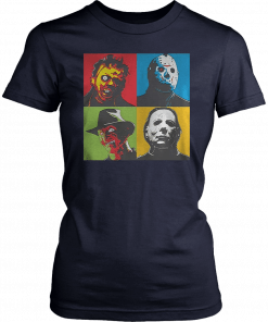 Zinko Leatherface Jason Voorhees Freddy Krueger Michael Myers Halloween T-Shirt