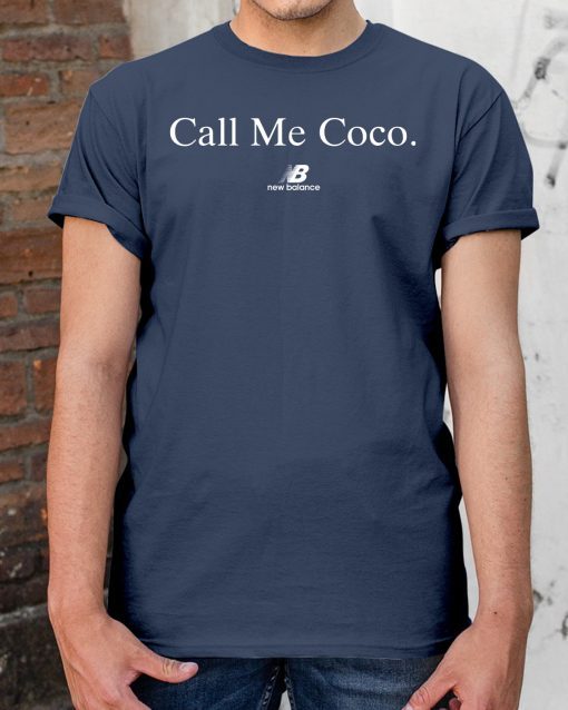 Call Me Coco New Balance Gift T-Shirt