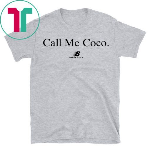 Mens Call Me Coco Shirt Coco Gauff T-Shirt