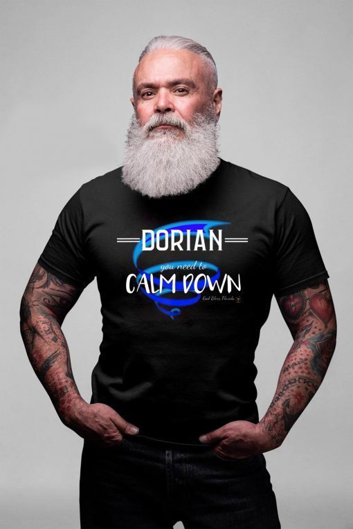 Dorian Hurricane Shirt Calm Down Florida Love 2019 T-Shirt