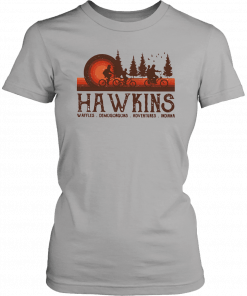 Hawkins waffles demogorgons adventures indiana stranger things T-Shirt