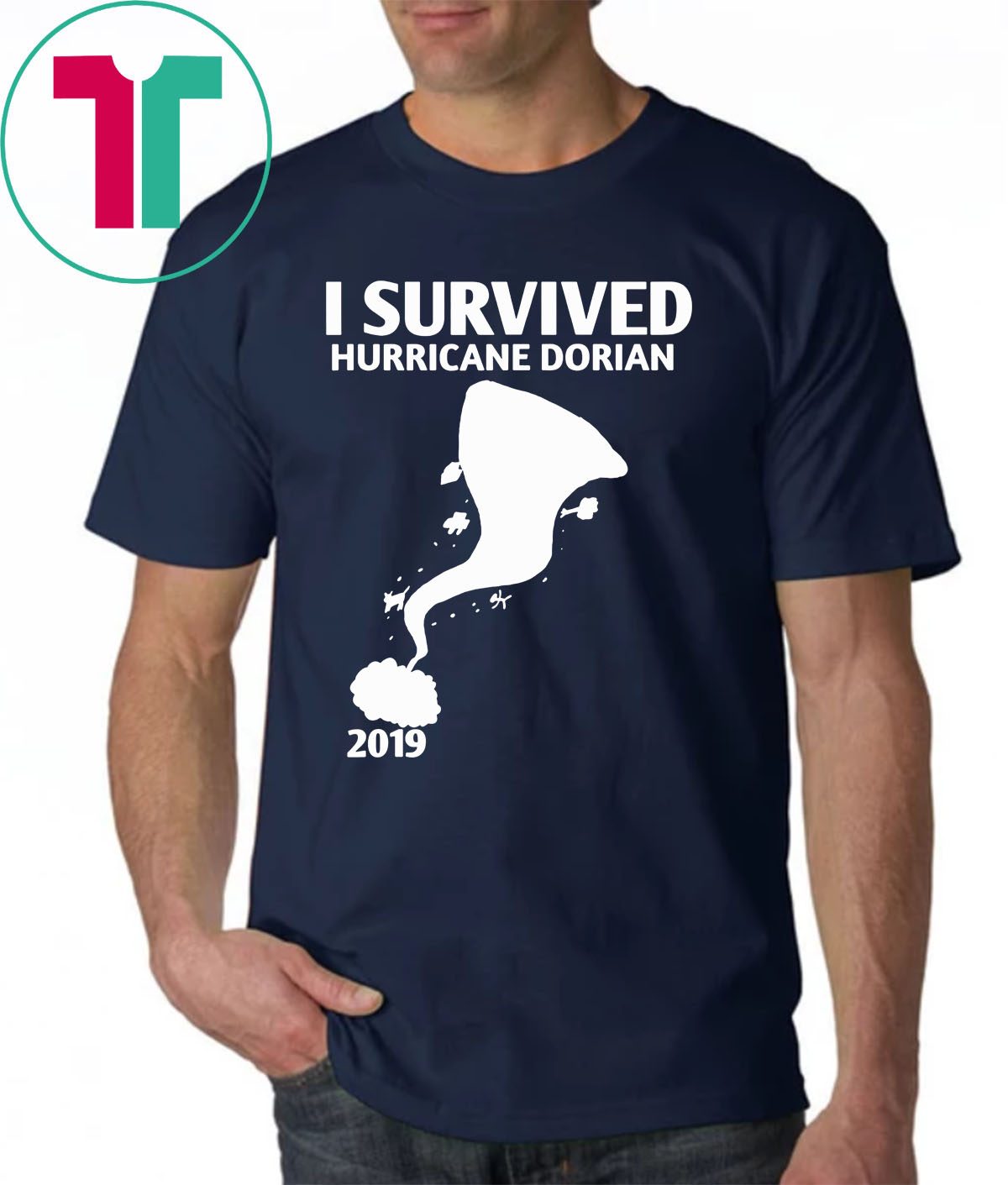 I Survived Hurricane Dorian T-shirt - ShirtElephant Office