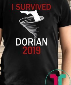I Survived Hurricane Dorian Florida Storm Tee Shirt