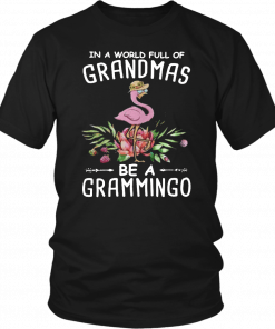 in a world full of grandmas be a grammingo T-Shirt