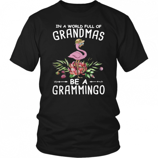 in a world full of grandmas be a grammingo T-Shirt