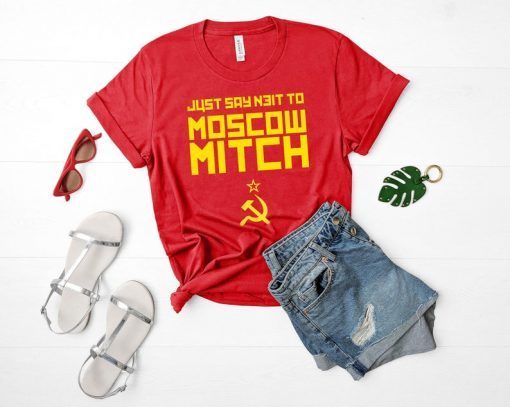 say nyet to moscow mitch tee shirt moscow mitch shirt kentucky democrats Just Say Neit To Moscow Mitch Unisex Tee shirt