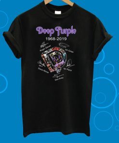 Deep Purple 1968 2019 signature T-Shirt