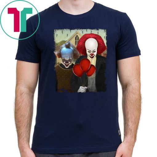 IT Pennywise American Gothic 2017 2019 Shirt