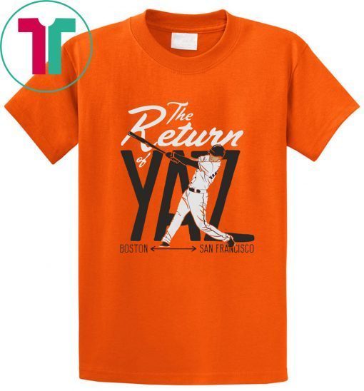 Mike Yastrzemski Shirt, The Return of Yaz, MLBPA T-Shirt