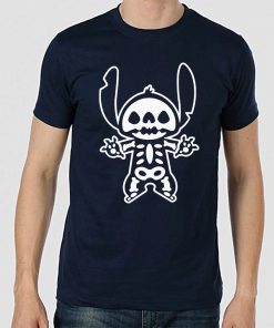Stitch Skeleton Halloween T-Shirt