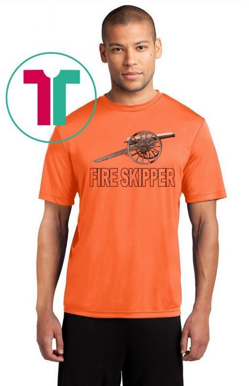 Old Artillery Cannon Fire Skipper Offcial T-Shirt