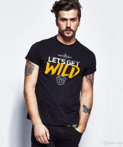 Postseason Let's get Wild Milwaukee Brewers Unisex T-Shirt