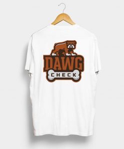 Cleveland Football Dawg Check Offcial T-Shirt