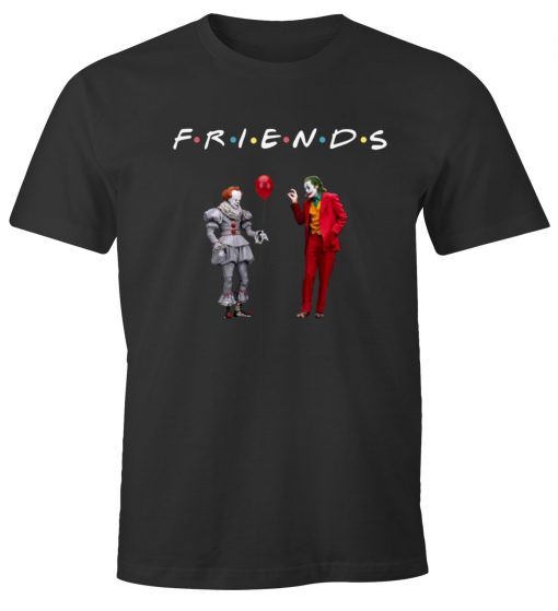 Friends Pennywise With Joker Classic T-Shirt