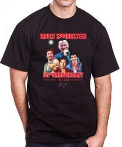 Bruce Springsteen 55th anniversary Shirts