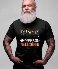 Funny Halloween Costume Happy Halloween Dancing Skeleton T-Shirt