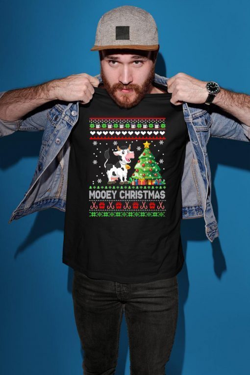 Cow Mooey Christmas Gift T-Shirt