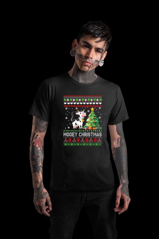 Cow Mooey Christmas Gift T-Shirt