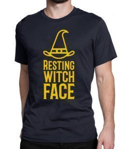 Resting Witch Face Halloween Shirt