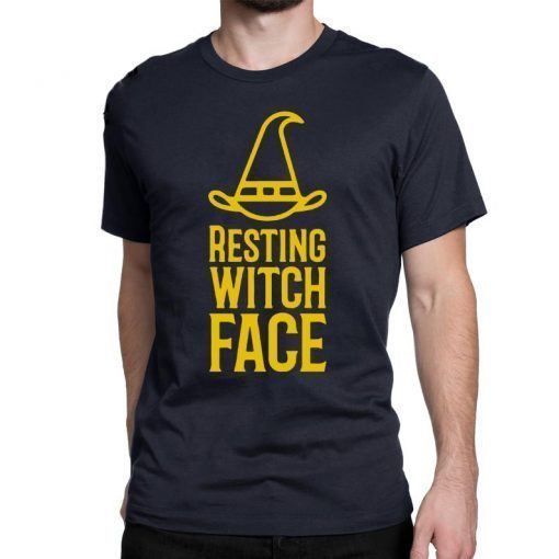 Resting Witch Face Halloween Shirt