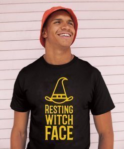 Resting Witch Face Halloween Shirt