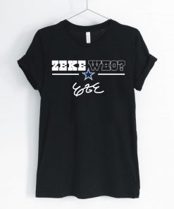 Ezekiel Elliott Zeke Who Limited 2019 T-Shirt