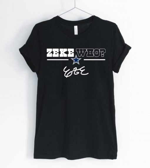Ezekiel Elliott Zeke Who Limited 2019 T-Shirt