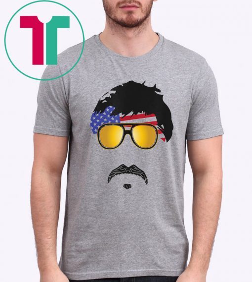 Minshew USA Headbeand with Glasses T-Shirt