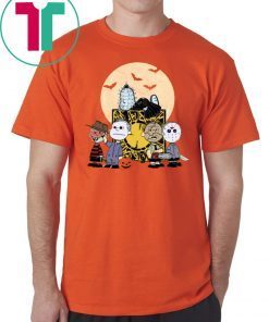 Pinhead Snoopy And Horror Peanuts Friends Halloween T-Shirt