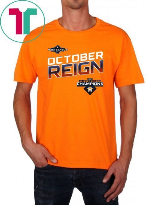 October Reign Astros Champions T-Shirt