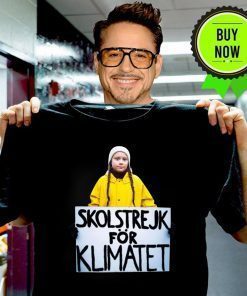 Greta Thunberg Skolstrejk For Klimatet TShirt T-Shirt