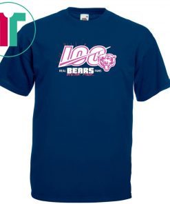 REAL BEARS FANS WEAR PINK SHIRT CHICAGO BEARS T-SHIRT