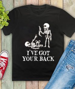 Skeleton I've Got Your Back Shirt