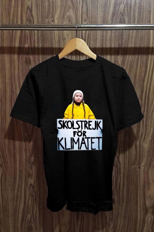 Greta Thunberg Skolstrejk For Klimatet Limited Edition Shirt